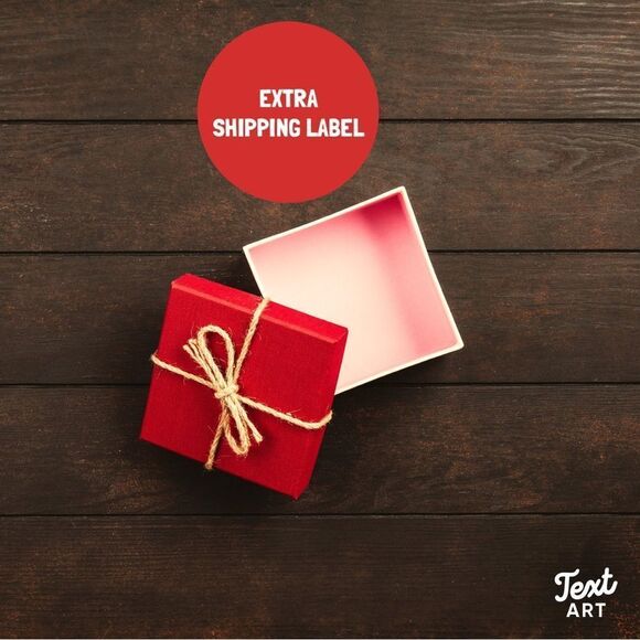 Extra shipping label - Picture 1 of 3